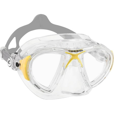 UPC: 0843607042239 | Cressi Nano Crystal Dive Mask (Yellow)