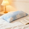 thumbnail image 4 of Short Pillowcase for Winter with Polyester Material Wrinkle Resistant and Invisible Zipper for Easy Cleaning Standard Size 29x19 Inches for Sofa Bed or Dormitory Use, 4 of 7