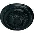 thumbnail image 3 of Ekena Millwork 18 1/2"W x 13 1/2"H x 1 7/8"P Saverne Ceiling Medallion, Hand-Painted Night Shade, 3 of 4