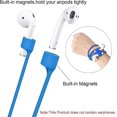 thumbnail image 2 of Correas Anti-perdidas magnéticas para Airpods, cordón deportivo de silicona suave colorido, cordón de cuerda para el cuello, 2 of 3