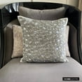 thumbnail image 5 of The HomeCentric Luxury Custom Cushion Cover White Pillow CoverRhinestones Crystals Sparkly Glitter Pillow Cover Pack of 2 14x14 inch (35x35 cm) Pillow CoverSquare Silk Pillow - Diamonds Everywhere, 5 of 9