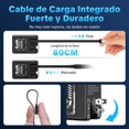 thumbnail image 4 of Cargador GaN 4 en 1 Naranja 120W con Cables Retráctiles, Ideal para Ver el Mundial, Portátil para iPhone Samsung, 4 of 7