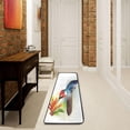 thumbnail image 3 of SKYSONIC 2'X6' Spring Watercolor Hummingbird Runner Rug with Rubber Backing, Non Slip Entryway Rug Runner Washable Soft Area Rug Carpet for Hallway Bedroom Kitchen Decor, 3 of 6