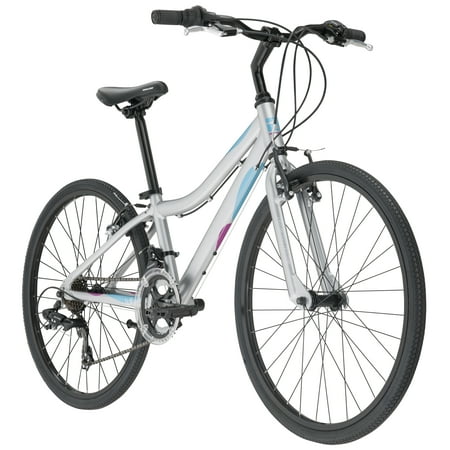 Redline Bikes Willow 24 Girl’s Performance Hybrid Bike, 24″ Wheels