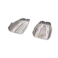 thumbnail image 4 of Kentrol 07-18 Jeep Wrangler JK Liftgate Hinge Overlays Pair - Polished Silver, 4 of 6