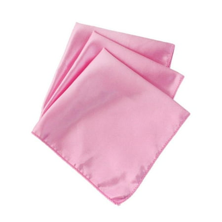 

Cloth Napkins - 12 x 12 Inch Washable Polyester Dinner Napkins - Set of 10 Pink Napkins - Great for Weddings Parties Holiday