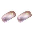 thumbnail image 1 of braveheart LED Wireless Mouse Cordless Optical Mice For PC Laptop Computer 2.4GHz Games rose gold 2Set, 1 of 6