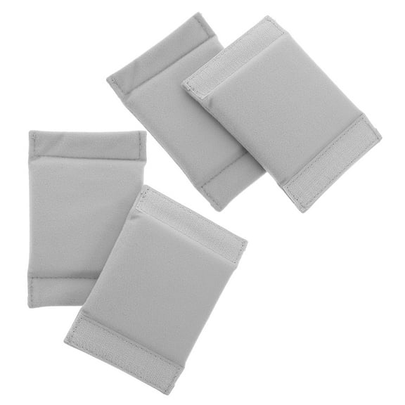 QIFULL 4Pcs Adjustable Camera Bag Dividers Padded Inserts Grey Shock Absorbing Protective Bag Insert