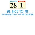 thumbnail image 3 of CafePress - Be Nice To Me, My Birthday's - Women's Dark Pajamas, 3 of 4