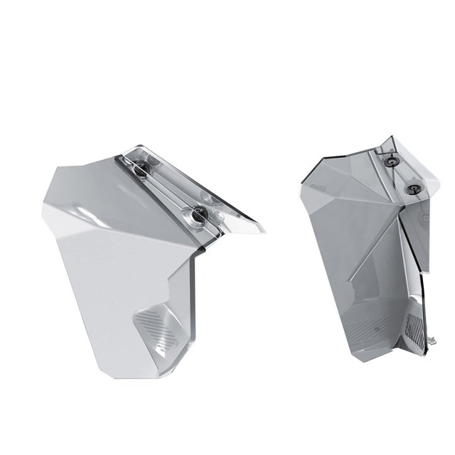 Ski-Doo New OEM Medium & High Windshield Wind Deflector Kit REV-XM, XS, 860200912
