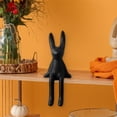 thumbnail image 4 of Figura de conejo sentado, ligera, resistente y creativa, ideal para dormitorio, hotel y oficina. negro M, 4 of 5