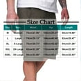 thumbnail image 3 of Mlzmgr Oversized Men's Cargo Shorts Drawstring Straight Leg Shorts with Pockets Outdoor Hiking Short Pants, 3 of 4