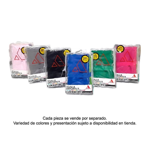 Toalla Deportiva MasterPro Microfibra Varios Modelos 1 Pieza