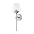 thumbnail image 5 of 17471-05 Livex Lighting Willow - 1 Light Bath Vanity In Transitional Style-18 Inches Tall and 5.75 Inches Wide-Polished Chrome Finish, 5 of 14