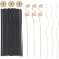thumbnail image 1 of uxcell 39Pcs Reed Diffuser Sticks Set, Fiber Fragrance Flower Reed Diffuser Replacement Refill Sticks Flower Decor for Home, Hotel, Office (Black), 1 of 6