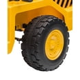 thumbnail image 5 of CAT 12V Dump Truck with LED Lights, MP3 + USB Inputs, Suspension, Remote, Construction Fun for 3-6yrs, 5 of 5