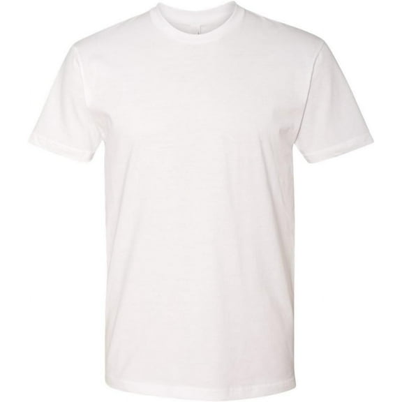 Premium Fitted Short-Sleeve Crew 3600 White, M