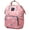 Pink, variant on Diaper Bag Backpack Baby Bag Multifunction Maternity Travel Changing Pack Water Resistant Nappy Tote Grey Unicorn