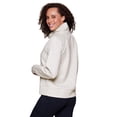 thumbnail image 5 of RBX Active Women's Relaxed Fit Cowl Neck Lightweight Cable Sweater, 5 of 5