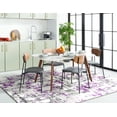 thumbnail image 3 of SAFAVIEH Skyler Langston Distressed Area Rug, Grey/Purple, 10' x 10' Round, 3 of 6