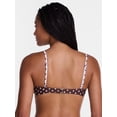 thumbnail image 3 of No Boundaries Polka Dot Underwire Bikini Top, Women's XXS-XXL, 3 of 5