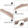 thumbnail image 3 of 2 Pcs Anneau de Plateau Tournant pour Micro-Ondes Plateau Tournant en Verre Rouleau Plateau Rond Support à Rouleau, 3 of 8
