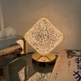 thumbnail image 4 of Regalo de adorno de lámpara de escritorio de cristal regulable con luz nocturna acrílica 3D (rombo) Hugtrwg Para estrenar, 4 of 6