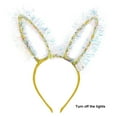 thumbnail image 7 of LED Light Up Headband with Flashing Rabbit Ears Novelty Holiday Party Headwear for Women and Girls, 7 of 7