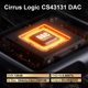 thumbnail image 5 of SHANLING M0S Reproductor de música de audio de alta resolución MP3 CS43131 USB DAC AMP Bidireccional Bluetooth 5.0 LDAC/aptX/AAC/SBC PCM384 DSD128, 5 of 5