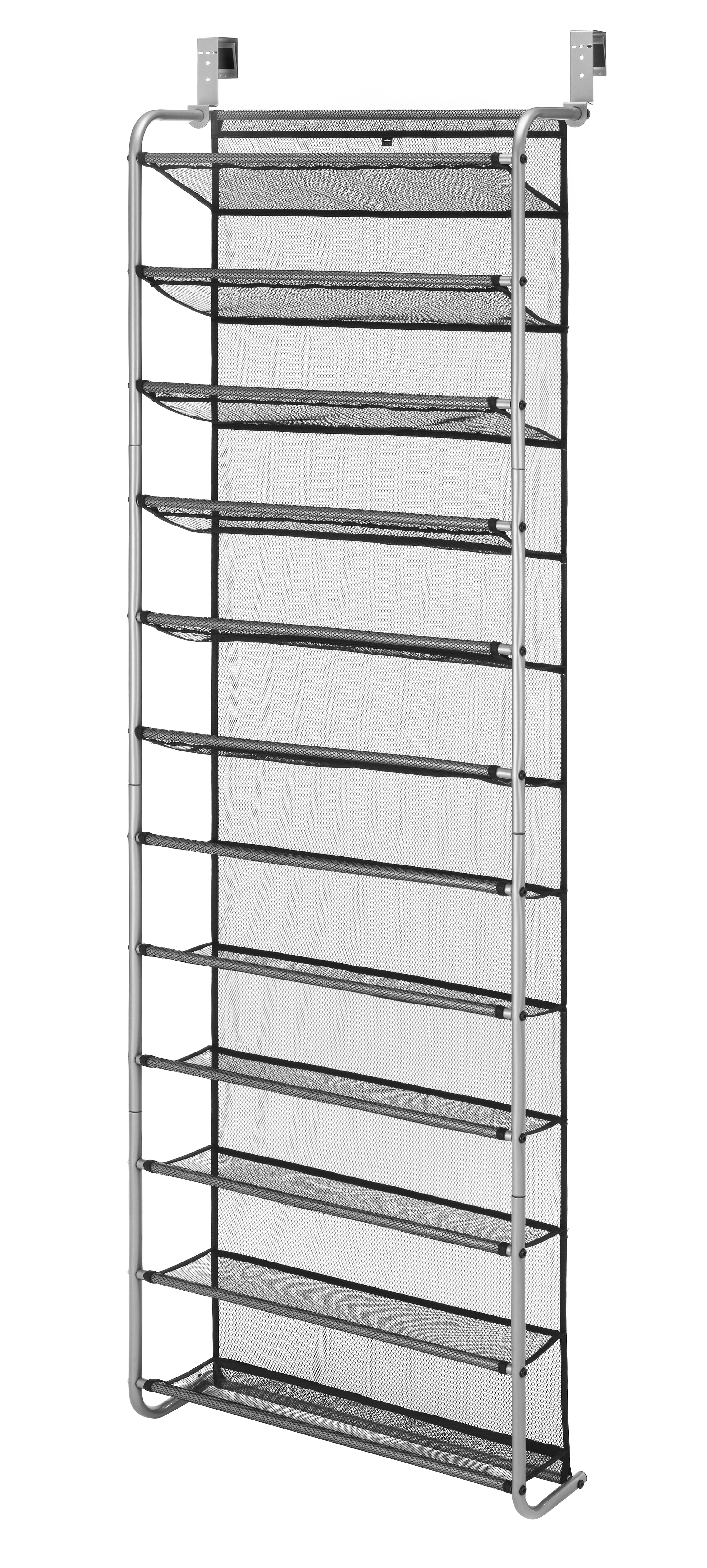 10 Layer 9 Grid Shoe Rack Shelf Storage Closet Organizer Cabinet Multiple Colors 