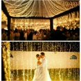 thumbnail image 5 of 100M 600 luces LED de cadena carnaval boda iluminación de jardín interior al aire libre (blanco cálido), 5 of 5