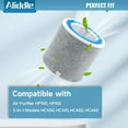 thumbnail image 2 of HP102 Replacement Filter, Compatible with Shark Air Purifier HP100, HP102 and 3-in-1 Models HC450, HC451, HC452, HC455, 2Pack, 2 of 6