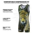 thumbnail image 2 of Exxact Sports Sublimated Youth Wrestling Singlet For Boys, Premium Powerlifting Singlet, Kids Wrestling Singlets For Training (YS, Leopard), 2 of 7