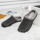 thumbnail image 3 of Pantuflas Cálidas Algodón para Hombre Pantuflas para Pareja Al Aire Libre Con Prevención Accidentes (gris 47), 3 of 9