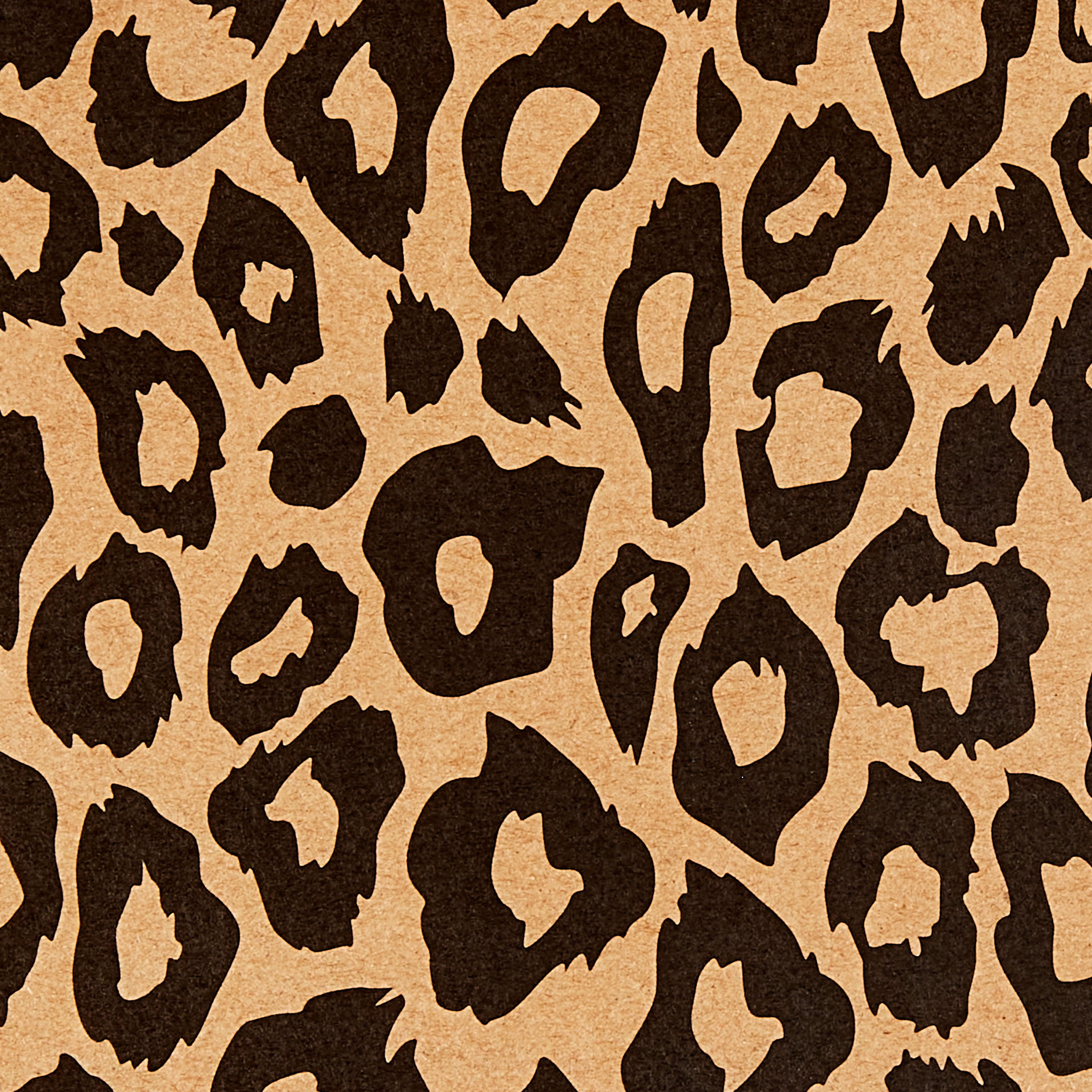 Hello Hobby Large Brown Leopard Paper Bags, 8" x 10", 7 Count