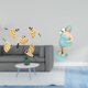 thumbnail image 2 of Arte de pared de pájaros de madera,Pájaros de madera para decorar la pared,regalos para el hogar,Figura de dama en traje de baño,Figura de dama en traje de baño para decoración de, 2 of 8