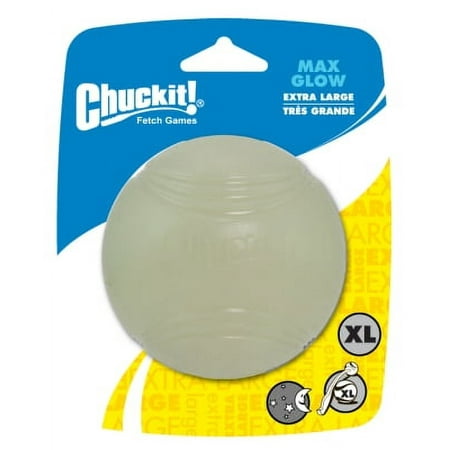 UPC: 0660048002321 | Chuckit Max Glo Ball White Xlarge