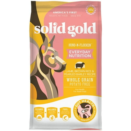 Solid Gold Hund-N-Flocken Dog Food Lamb 4lb
