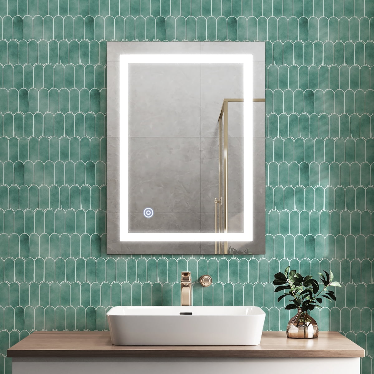 FLOLEOPA 12 x 12 Inch Heavy-Duty Peel and Stick Backsplash, Self-Adhesive Wall Tiles for Kitchen Bathroom Decor, 20-Pack
