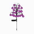 thumbnail image 2 of Solar Halloween Ground Stake Light Set Pumpkin Bat Spider Web Outdoor Decor for Yard Garden Walkway Holiday Festive Scene Auto On Off Night Lighting, 2 of 6