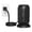 Black-10 FT, variant on Tower Power Strip With Individual Switches Surge Protector 12 Outlets 5 Usb Ports(2 C) Flat Extension Cord 10 Ft 1250w Charging Station For Multiple Devices Office Dorm Black