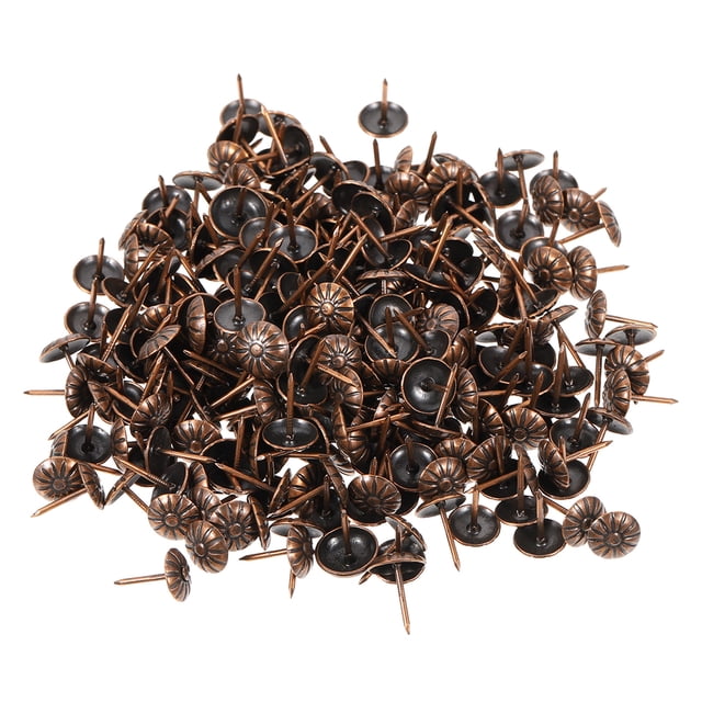 GOOHOCHY 200 tachuelas para tapicería, tachuelas vintage para muebles, tachuelas decorativas para sofá, tachuelas para tapicería, tachuelas para alfombras, tachuelas decorativas para alfombras,