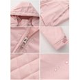 thumbnail image 6 of QHFBli Raincoat Waterproof Long Rain Jacket Lightweight Rainwear Reflective with Packable Hood for Men Women Adults, 6 of 8