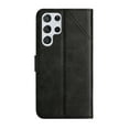 thumbnail image 4 of SaniMore for Samsung Galaxy S22 (6.8" 2022) Wallet Case with Wrist Strap Magnetic Clasp, Card Slots PU Leather Skin Shockproof TPU Inner Anti-drop Flip Stand Business Shell Wear-resistant - Black, 4 of 9