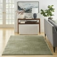 thumbnail image 3 of Nourison Pacific Shag Solid Green 5'3" x 7'3" Area Rug, (5x7), 3 of 10