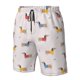 thumbnail image 4 of Fotbe Dachshund Dog Puppy Trajes de Baño Estampados para Hombre, Shorts de Verano de Secado Rápido, Ropa de Playa, Bañadores-Small, 4 of 6