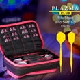 thumbnail image 2 of Casemaster Plazma Plus Dart Case Black with Pink Zipper and Phone Pocket, 2 of 10