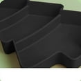 thumbnail image 6 of Premium Christmas Tree Nut Tray - Assorted Snack Sectional Plastic Serving Platter, Convenient Lazy Snacking, 6 of 6