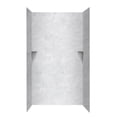 thumbnail image 5 of Swan Solid Surface 96'' x 48'' x 48'' Three Panel Shower Wall, 5 of 7