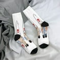 thumbnail image 5 of KLL Nurse doctor gnome Print Cool Socks Men's Women's Crew Socks Funny Crazy Novelty Stockings, 5 of 6